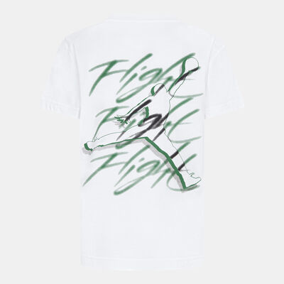 جوردن تيشيرت فلايت هيز للأطفال أبيض