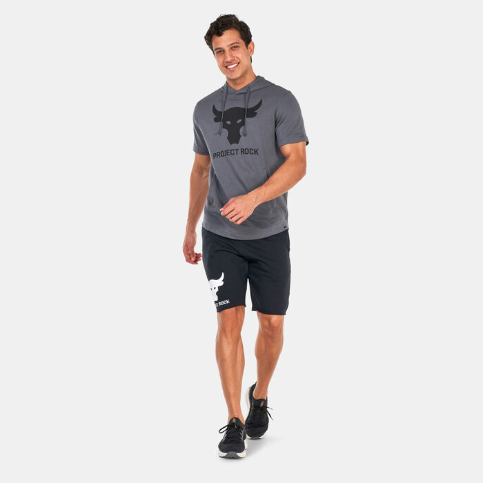 اندر ارمر هودي بروجكت روك للرجال رمادي image number 2