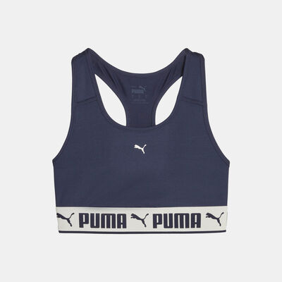 بوما صدرية رياضية سترونج ميد-امباكت للنساء أزرق