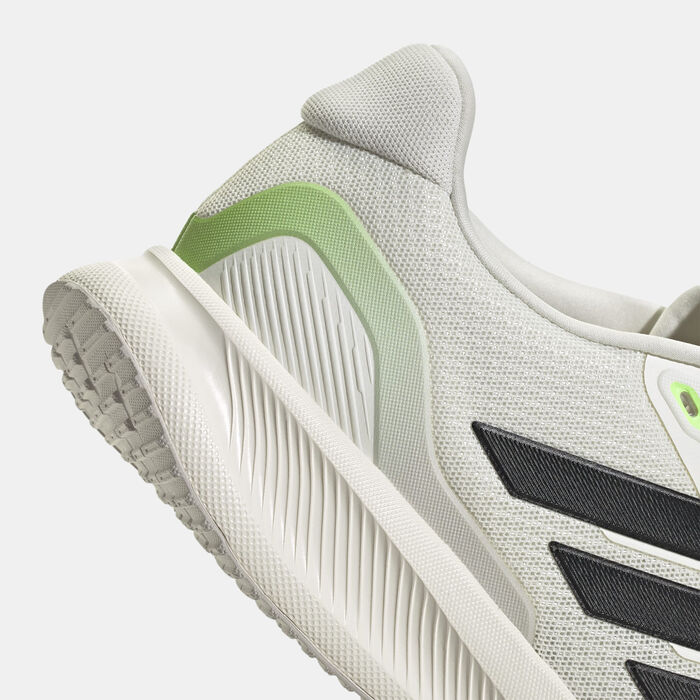 اديداس حذاء الجري رن فالكون 5 للرجال أبيض image number 5