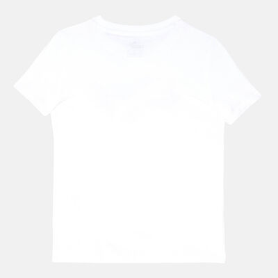 بوما تيشيرت الفا للاطفال الكبار أبيض