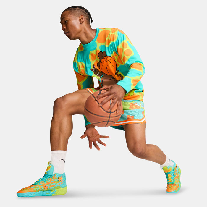 بوما تيشيرت سكوبي دوو للرجال أزرق image number 2