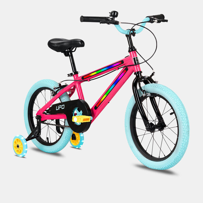 سبارتان دراجة LiT UFO 16 للأطفال وردي image number 1