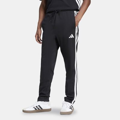 اديداس بنطال إيسنشيالز 3-سترايبس سينجل جيرسي للرجال أسود