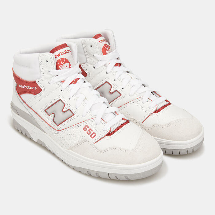 نيو بالانس حذاء BB650 للرجال أبيض image number 2