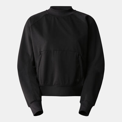 ذا نورث فيس سويتشيرت جونيبير باسين للنساء أسود