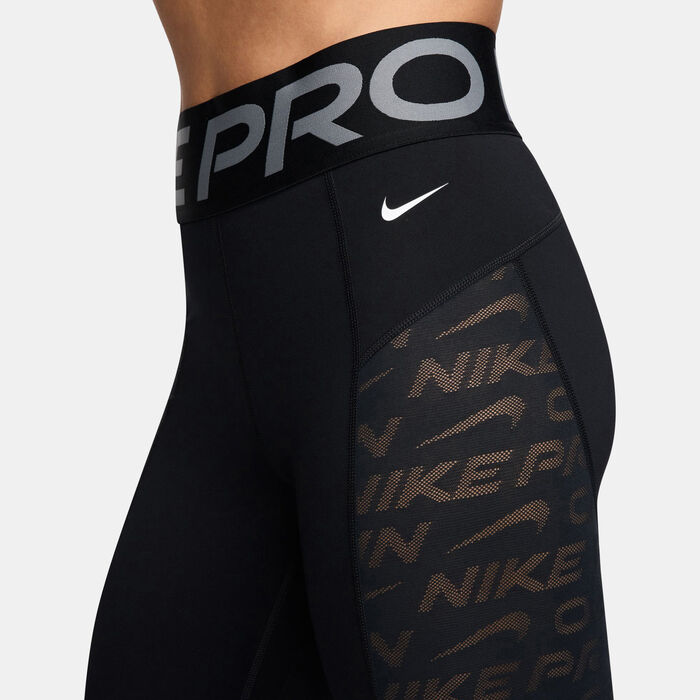 نايكي ليقنز برو سكالب للتمارين الرياضية للنساء أسود image number 3