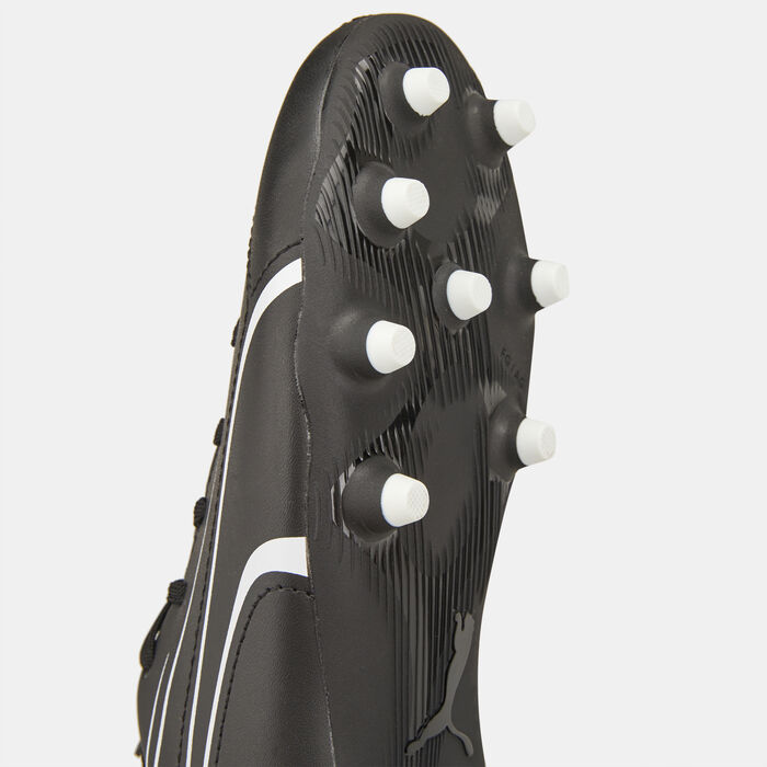 بوما حذاء كرة القدم فيتوريا للملاعب المتعددة للاطفال الكبار أسود image number 8