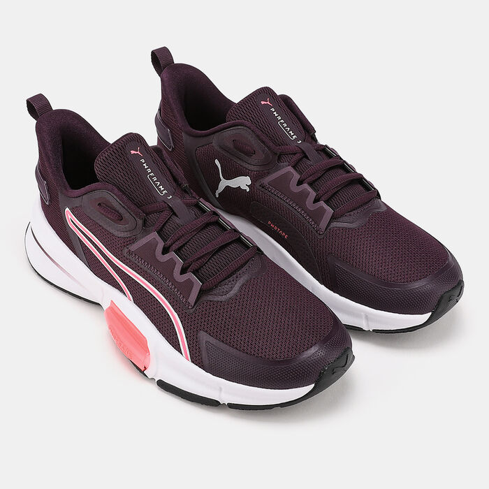 بوما حذاء التمرين PWRفريم TR 3 للنساء رمادي image number 1