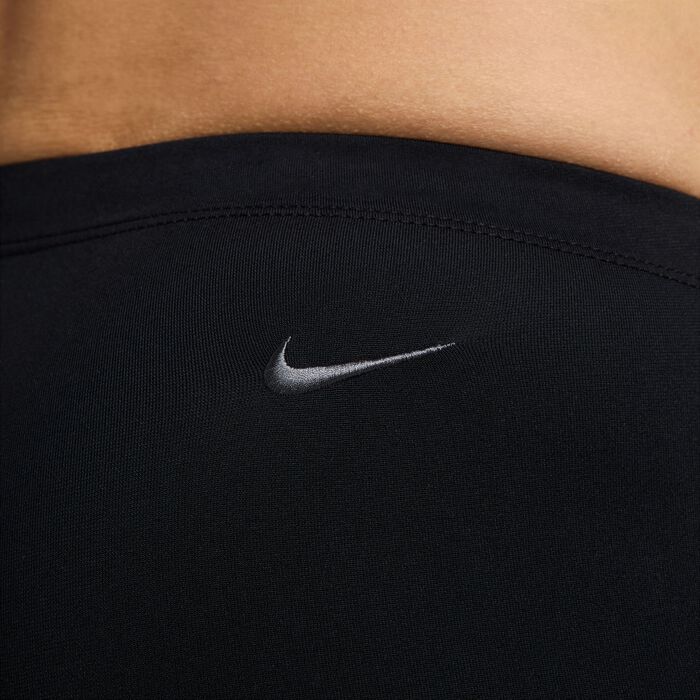 نايك سويم هايدراسترونج بدلة السباحة بطبعات جرافيكية متعددة للرجال أسود image number 4