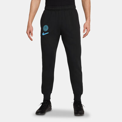 نايكي بنطال كرة القدم إنتر ميلان كلوب للرجال أسود