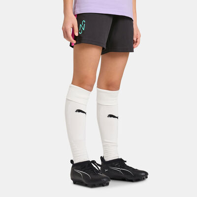 بوما شورت تمرين كرة القدم نيمار جونيور كرياتيفيتي للأطفال رمادي