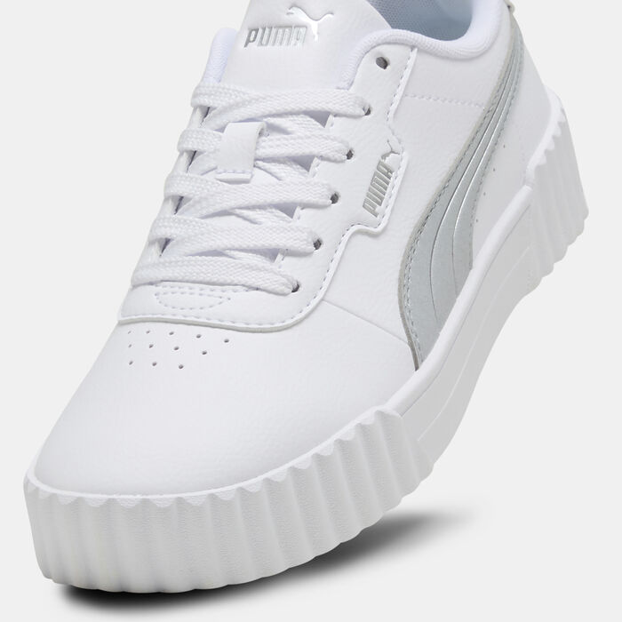 بوما حذاء كارينا 3.0 أكوا ميتاليكس للنساء أبيض image number 3