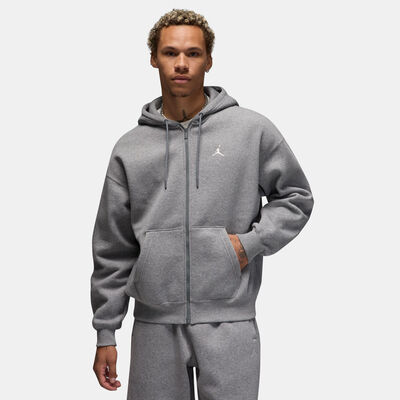 جوردن هودي بروكلين من الصوف بسحاب كامل للرجال رمادي