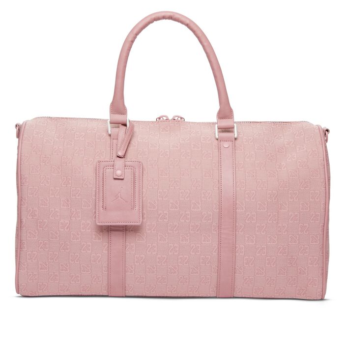 جوردن حقيبة دافل مونوجرام حقيبة دافل وردي image number 5