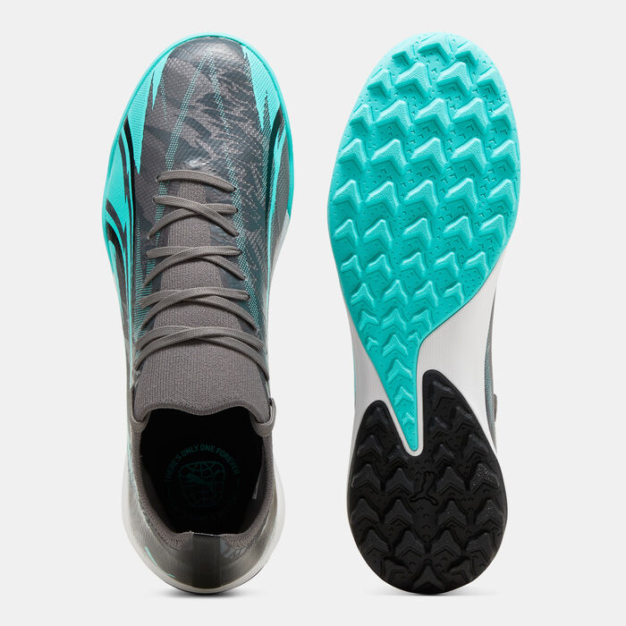 بوما حذاء كرة القدم الترا ماتش راش لملاعب عشبية للرجال رمادي image number 3