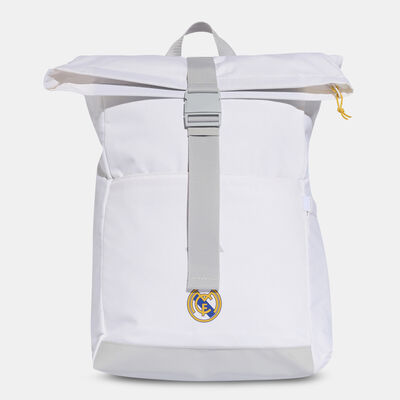 اديداس حقيبة ظهر ريال مدريد هوم للرجال أبيض