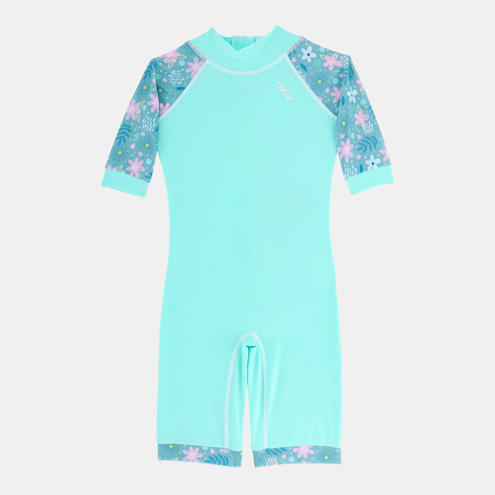 كويغا بدلة السباحة سويمنيغ قطعة واحدة للأطفال أخضر image number 0