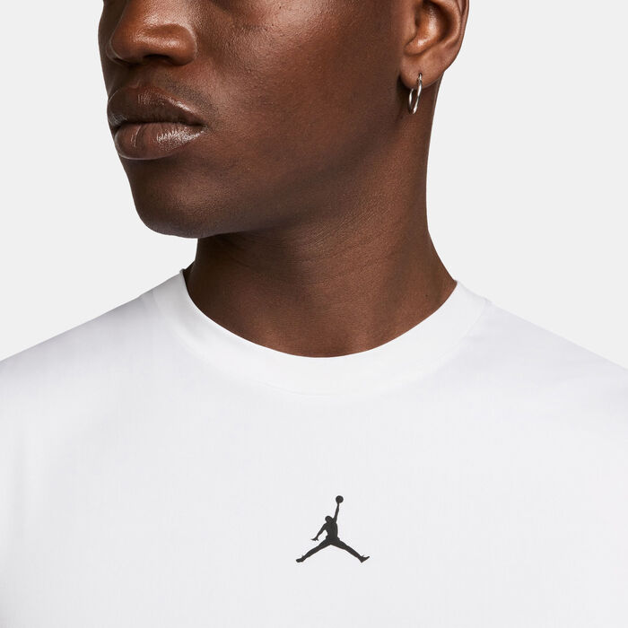 جوردن تيشيرت سبورت دراي فت بيس لاير تانك للرجال أبيض image number 2