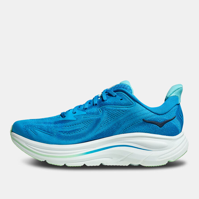 هوكا Men's Clifton 10 Running Shoes أزرق image number 2