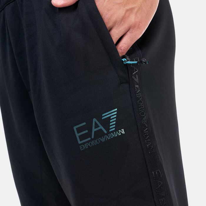 اي ايه 7 امبوريو ارماني بنطال التمرين فيجور7 للرجال أسود image number 3