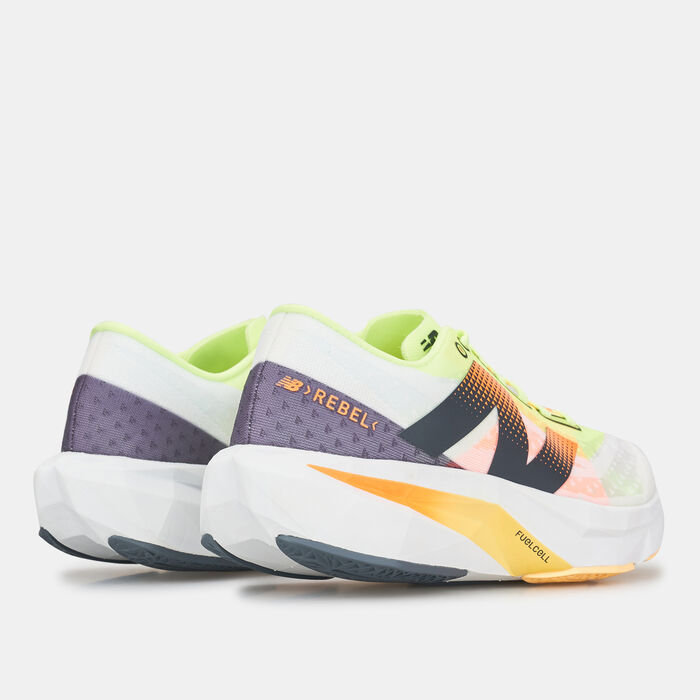 نيو بالانس حذاء الجري ريبيل v4 للنساء أبيض image number 3