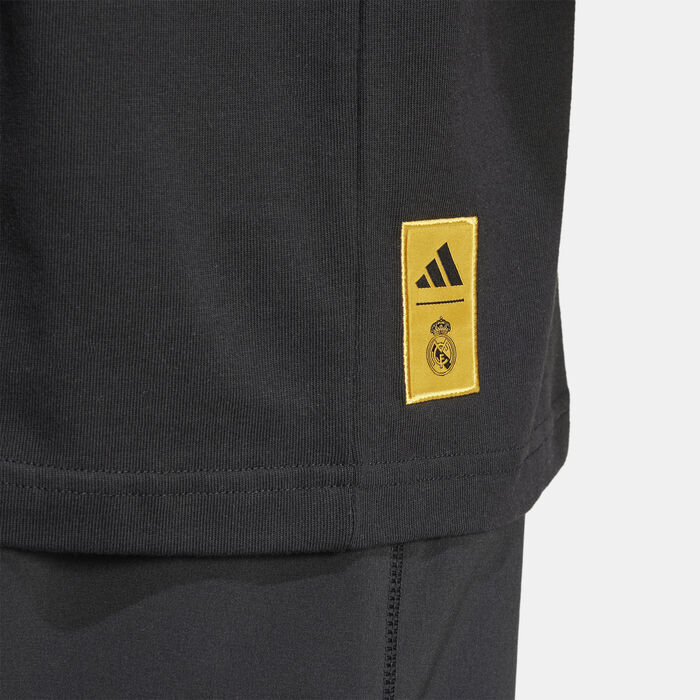 اديداس تيشيرت ريال مدريد للرجال أسود image number 3