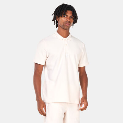 اديداس اورجينال تيشيرت بولو اديكلر كلاسيكس سبورتس للرجال أبيض