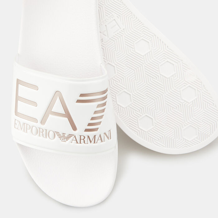 اي ايه 7 امبوريو ارماني شبشب أبيض image number 2