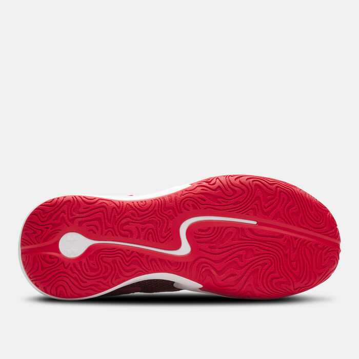 اندر ارمر حذاء كرة السلة كاري 3Z 25 SDE أحمر image number 3