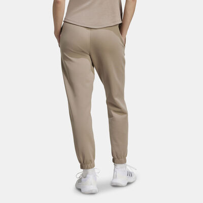 اديداس بنطال يوغا إسينشالز بأطراف ضيقة للنساء بنى