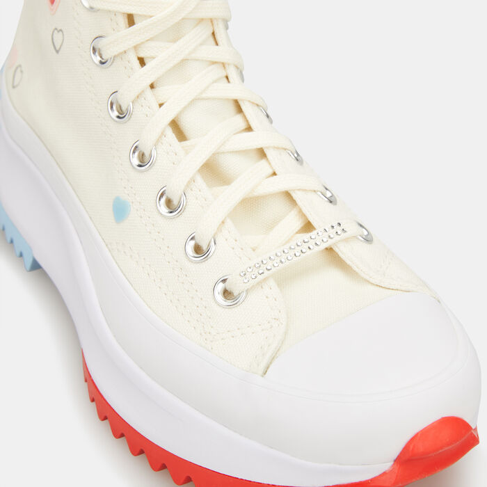 كونفرس حذاء رن ستار هايك بلاتفورم للرجال والنساء أبيض image number 5