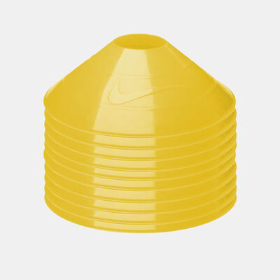 نايك أقماع التمرين (10 قطع) أصفر