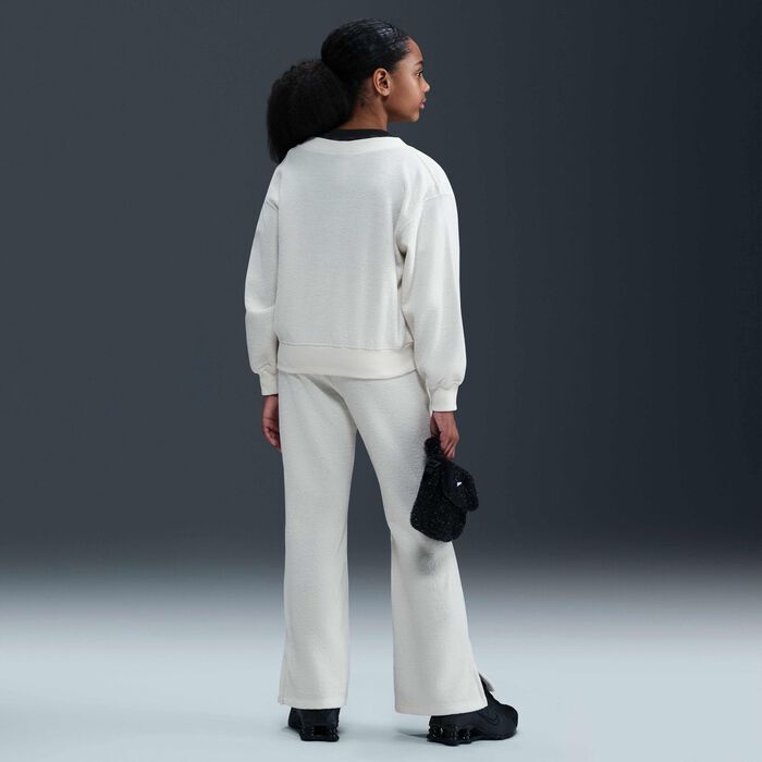 نايكي كارديجان سبورتسوير بأكمام طويلة للأطفال أبيض image number 4