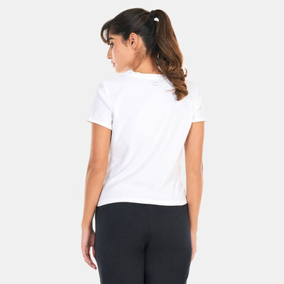 بيوند يوغا تيشيرت فيذرويت فور اه سبين للنساء أبيض