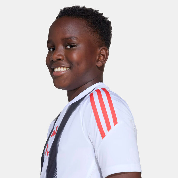 اديداس تيشيرت تمرين كرة القدم ميسي للأطفال أبيض image number 3