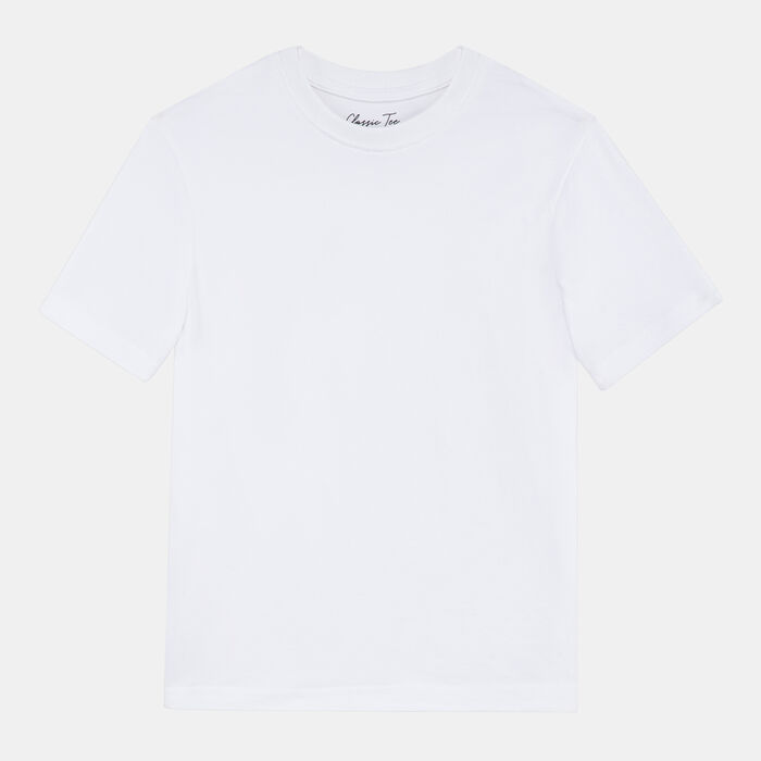 سن اند ساند سبورتس تيشيرت كلاسيك للأطفال أبيض image number 0