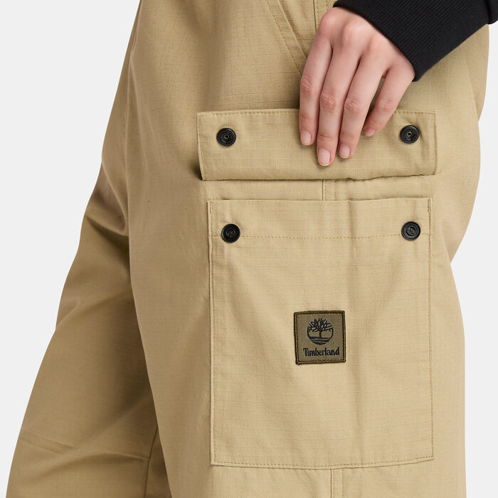 تمبرلاند بنطال ووفن بادج ريبستوب كارجو للرجال أخضر image number 3