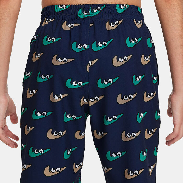 نايك سويم شورت سويمينج فولي للأطفال أزرق image number 1