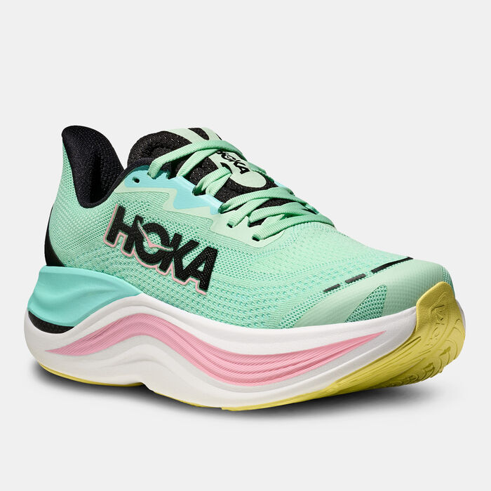 هوكا Women's Skyward X Running Shoes أخضر image number 1