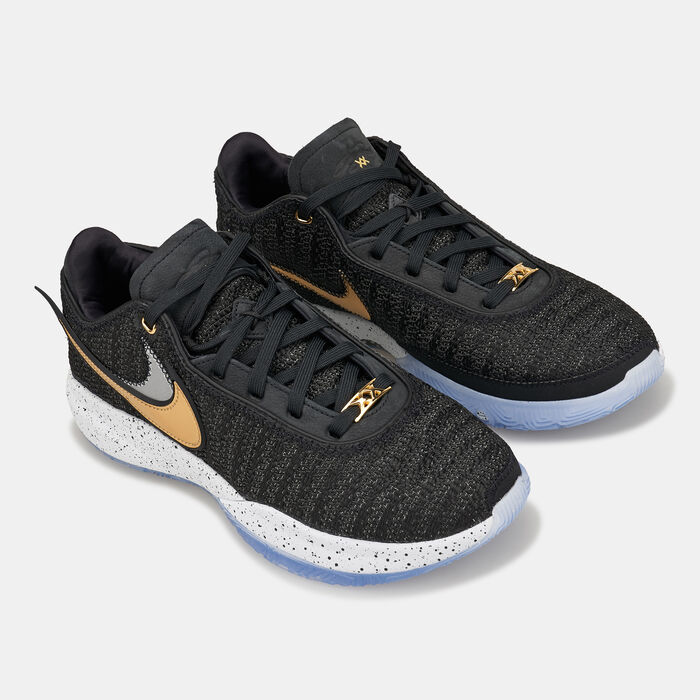 نايكي حذاء كرة السلة ليبرون XX للرجال أسود image number 2