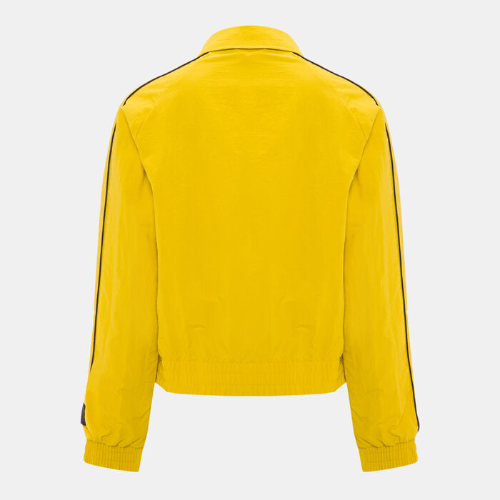 بوما جاكيت الركض بلاي لاود T7 للنساء أصفر image number 1