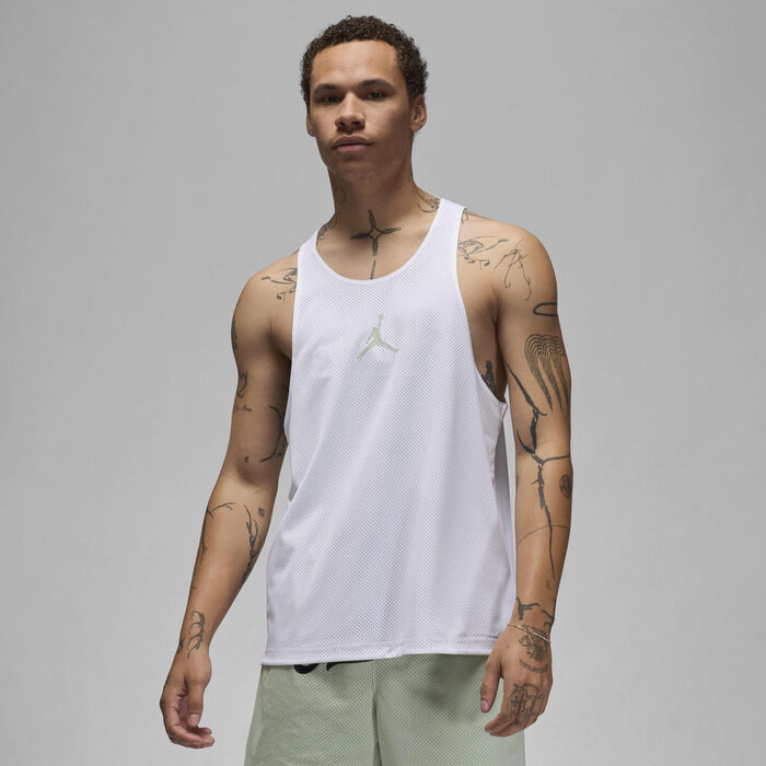 جوردن فلايت MVP تيشيرت شبكي قابل للعكس للرجال أبيض image number 0