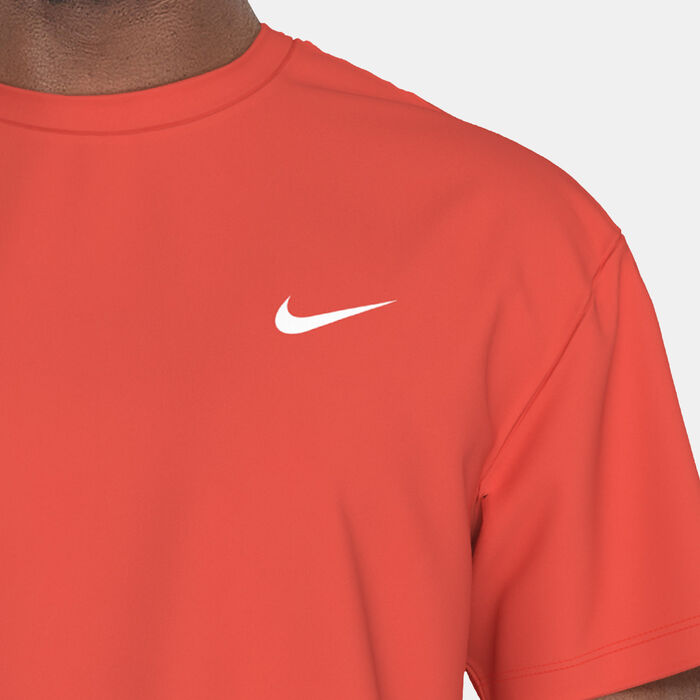 نايك سويم تيشيرت السباحة أيقون هيدرو للرجال أحمر image number 4