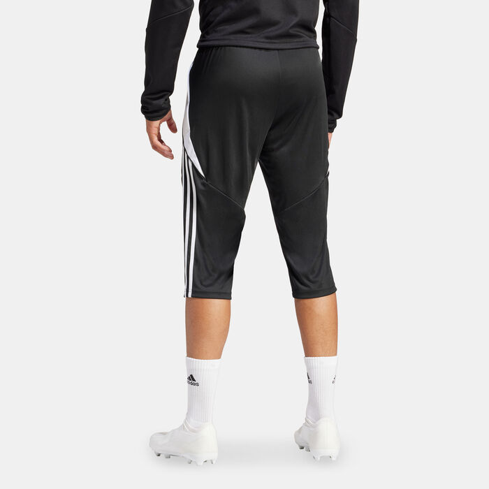 اديداس بنطال كرة القدم تيرو 24 3/4 للرجال أسود image number 1