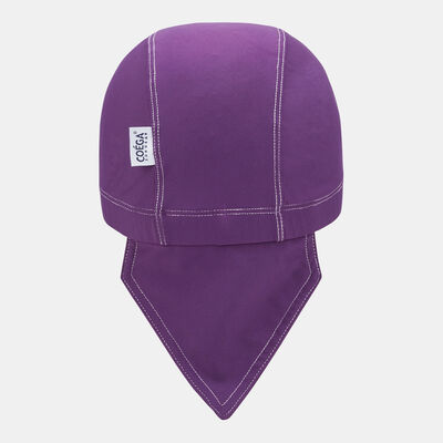 كويغا قبعة سباحة للاطفال بنفسجي
