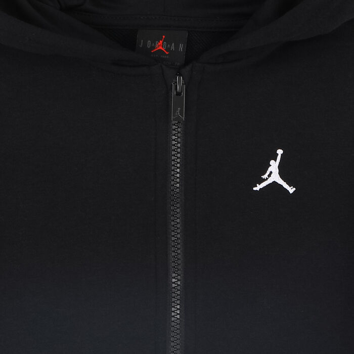 نايكي هودي بروكلين بسحاب كامل للأطفال أسود image number 2