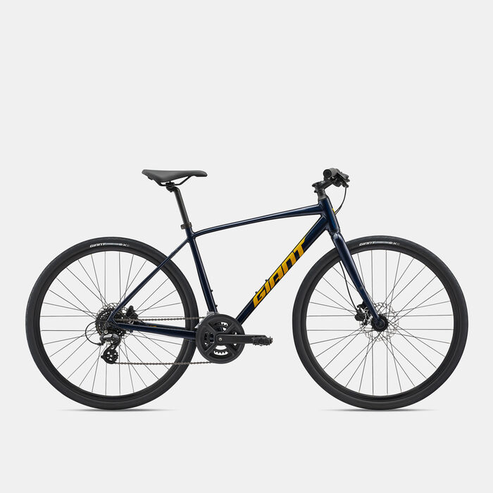 جاينت دراجة الطرقات إيسكيب 3 ديسك أزرق image number 4