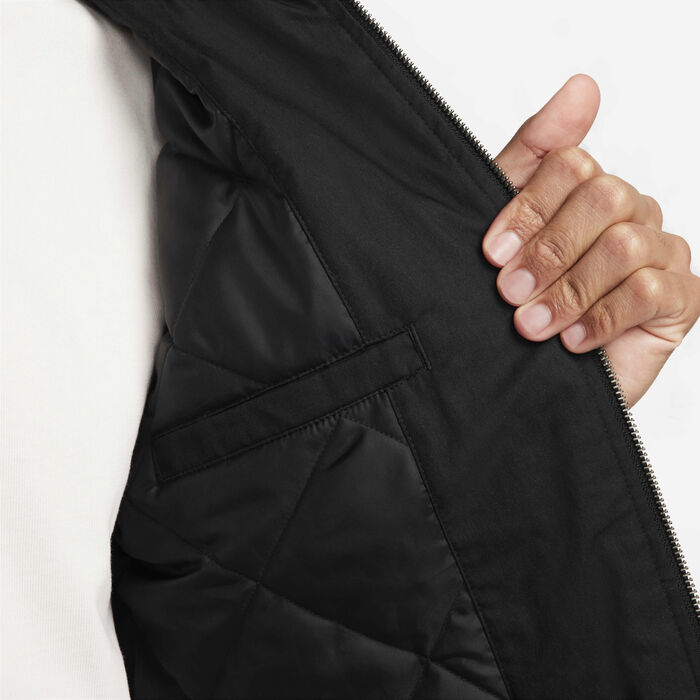 نايكي لايف جاكيت واكسد كانفاس وورك للرجال أسود image number 5