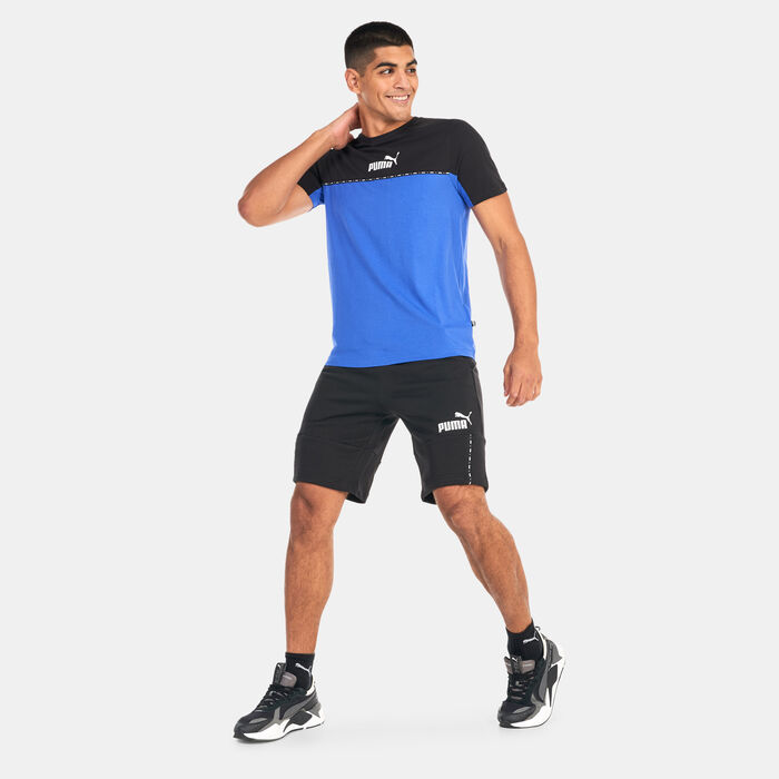 بوما شورت ايسنشالز بلوك تيب للرجال أسود image number 2